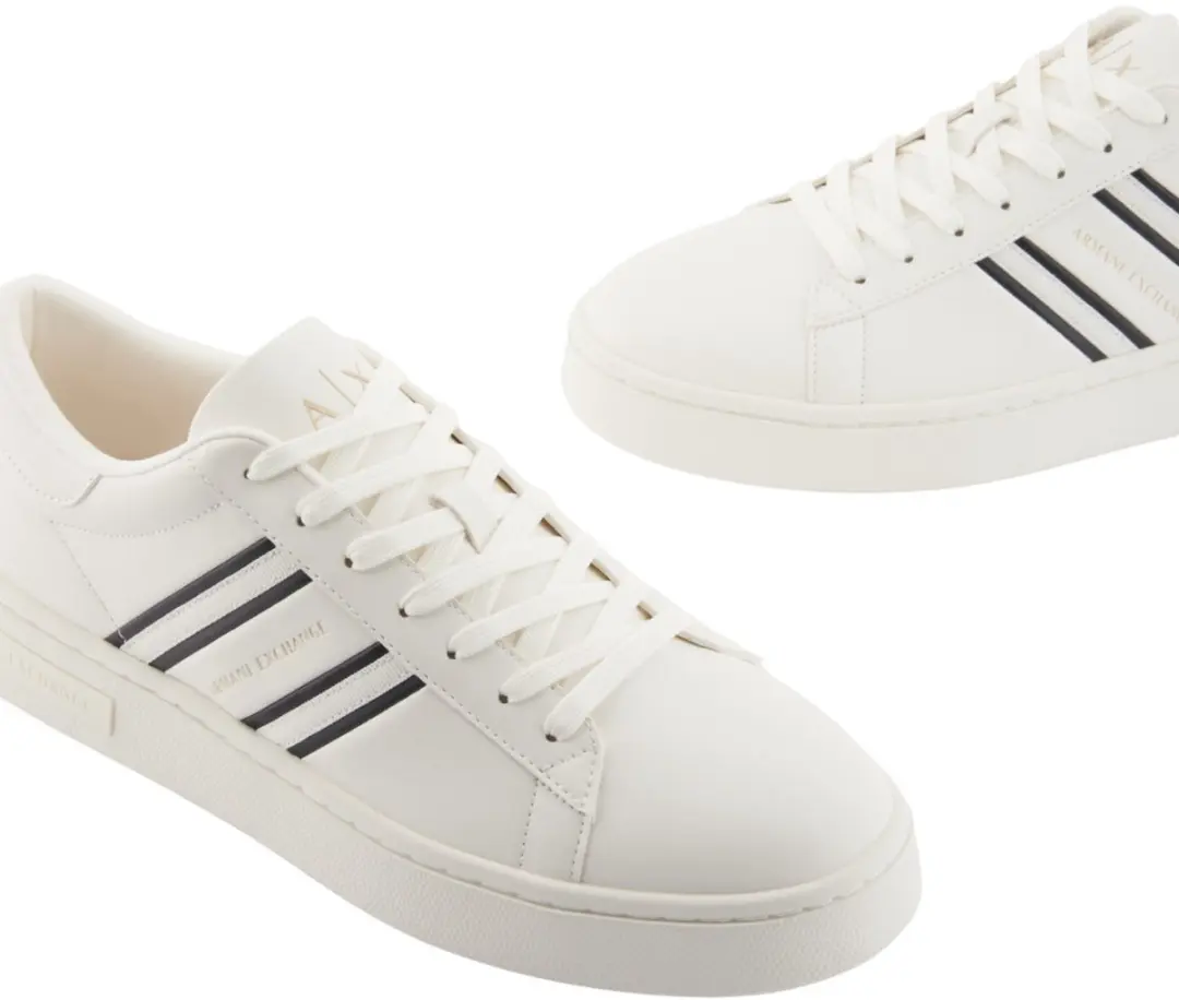 Giorgio Armani Exchange XM002198-AF21421 Schoenen - Wit/Zwart 45 - afbeelding 6 van 6