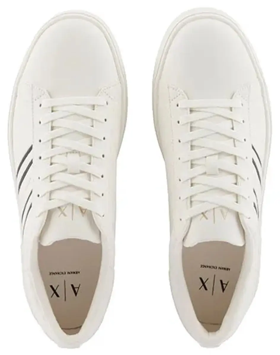 Giorgio Armani Exchange XM002198-AF21421 Schoenen - Wit/Zwart 45 - afbeelding 4 van 6