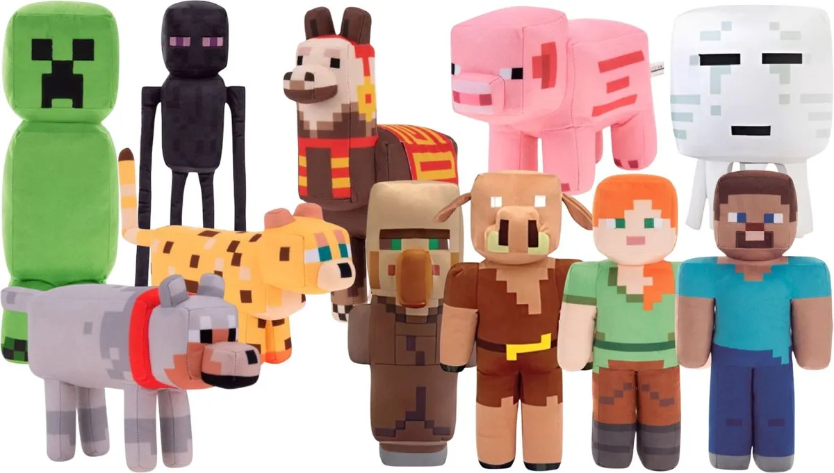 Minecraft Creeper Pluche Knuffel 21cm