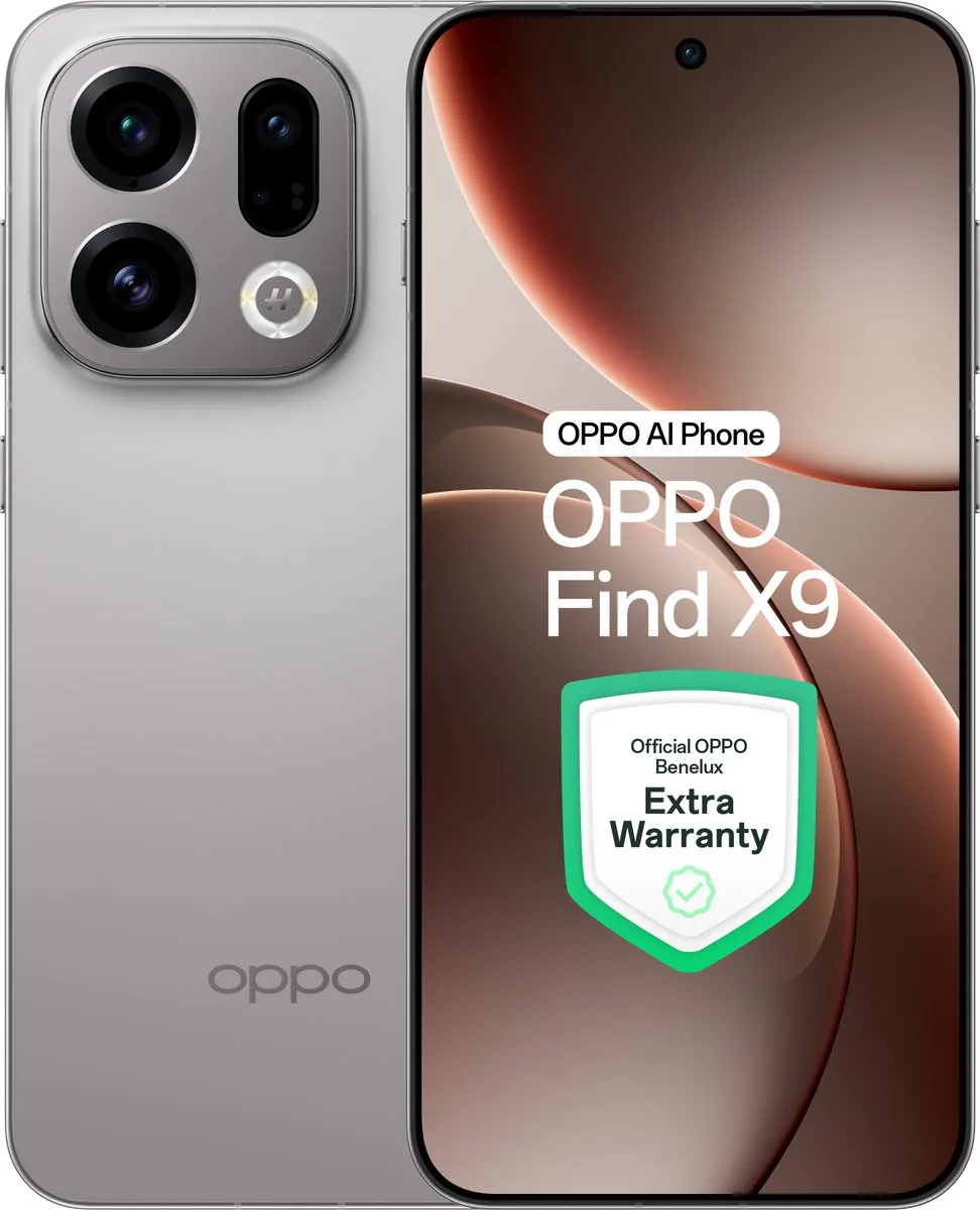 OPPO Find X9 5G 12+512GB Titanium Grey - Extra Garantie
