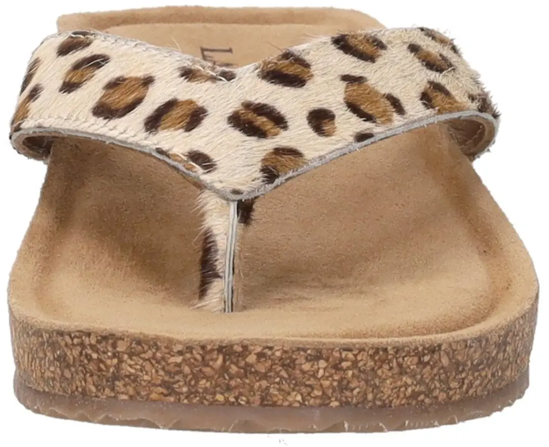 Lazamani Leia Teenslippers - middel bruin - Maat 43 - afbeelding 6 van 6