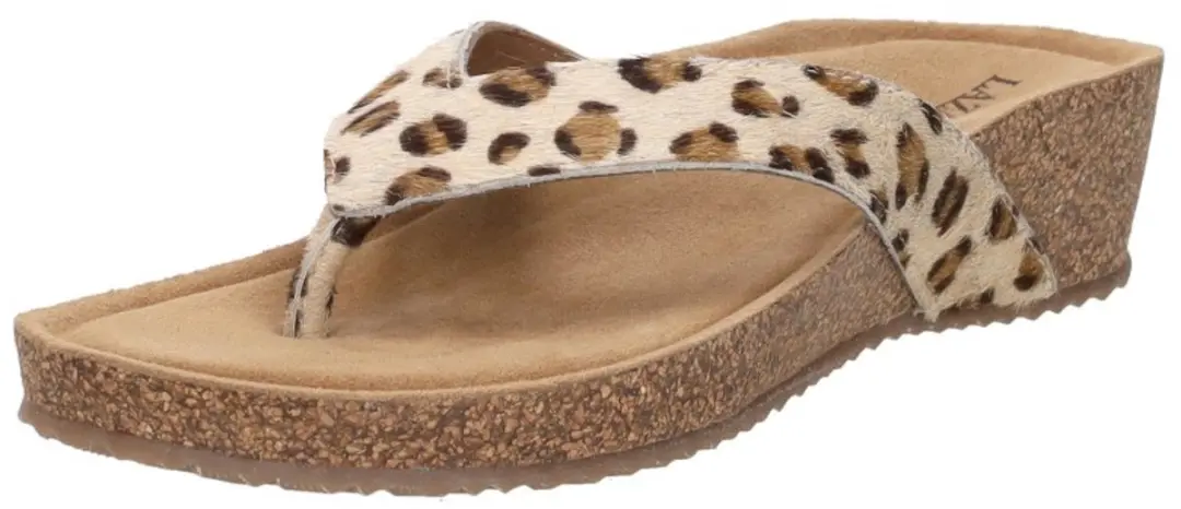 Lazamani Leia Teenslippers - middel bruin - Maat 43 - afbeelding 4 van 6