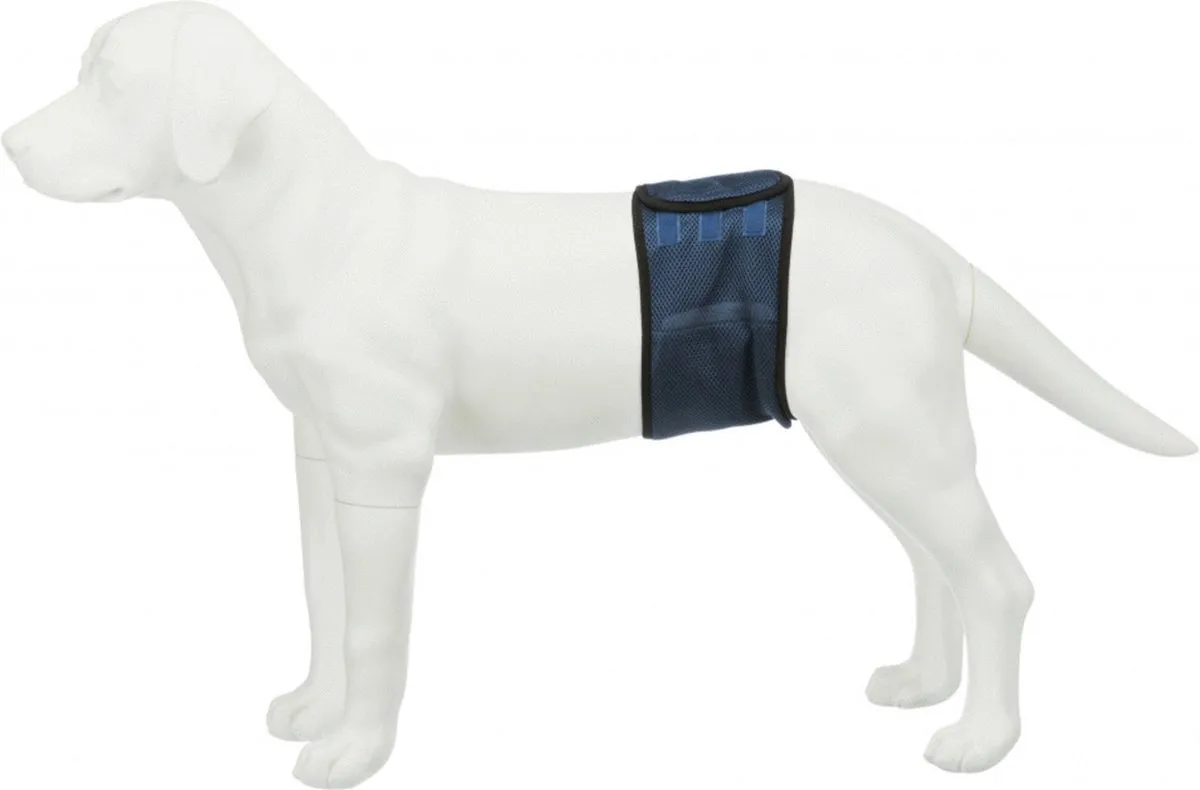 Trixie Incontinentie Plasband Voor Reuen Dark Navy - S 29-37cm