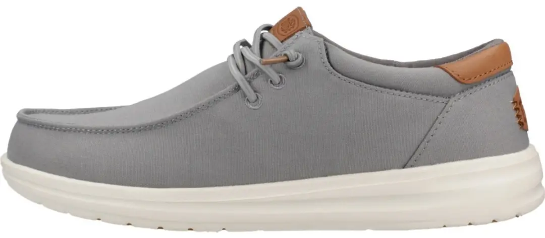 Hey Dude Paul Canvas Mocassin Monument Grey 43 - afbeelding 4 van 4