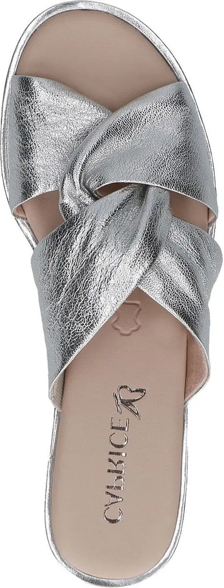 Caprice 9-27100-42 Dames Slipper - Zilver - afbeelding 5 van 6