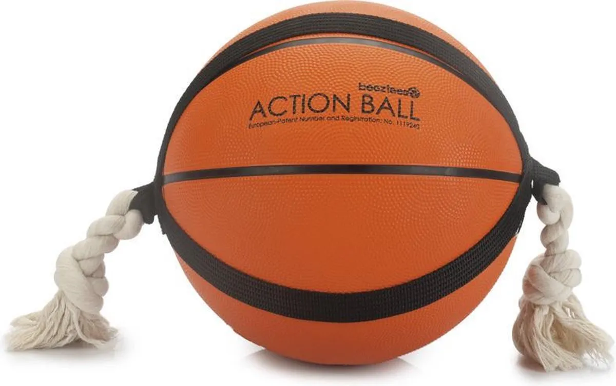 Beeztees Action Basketbal Hondenspeelgoed 24cm