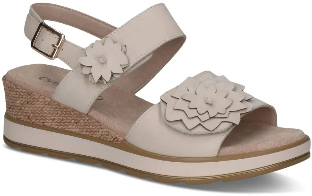 Caprice sandaal art 9-28711-46 125 dames beige nubuck maat 42