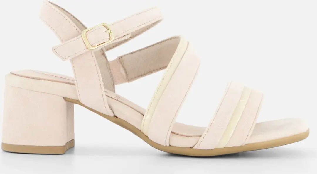 Tamaris Comfort Sandalen met hak beige
