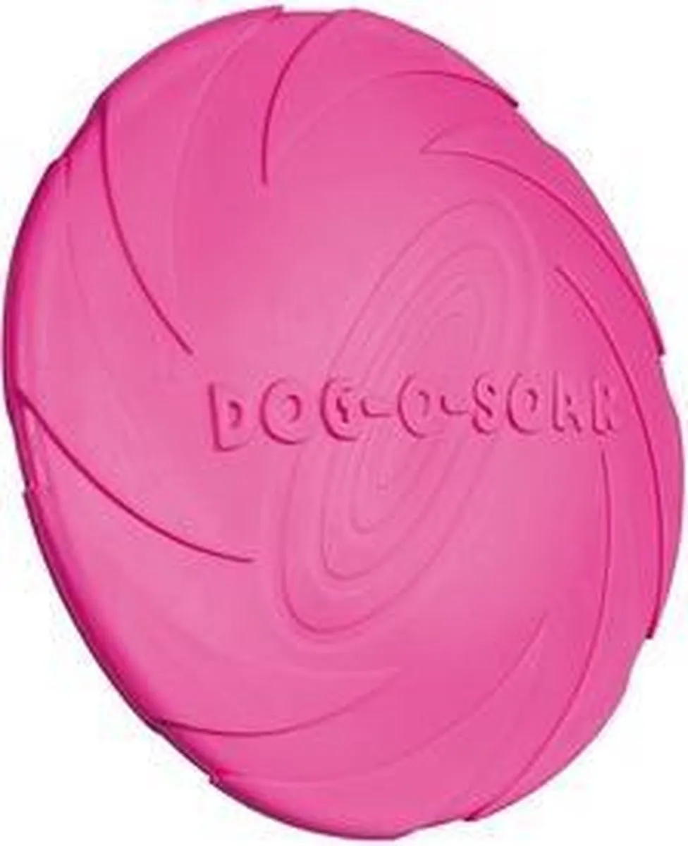 Trixie Dog Disc Drijvend Natuurrubber - 24x24cm - Assorti - afbeelding 4 van 5