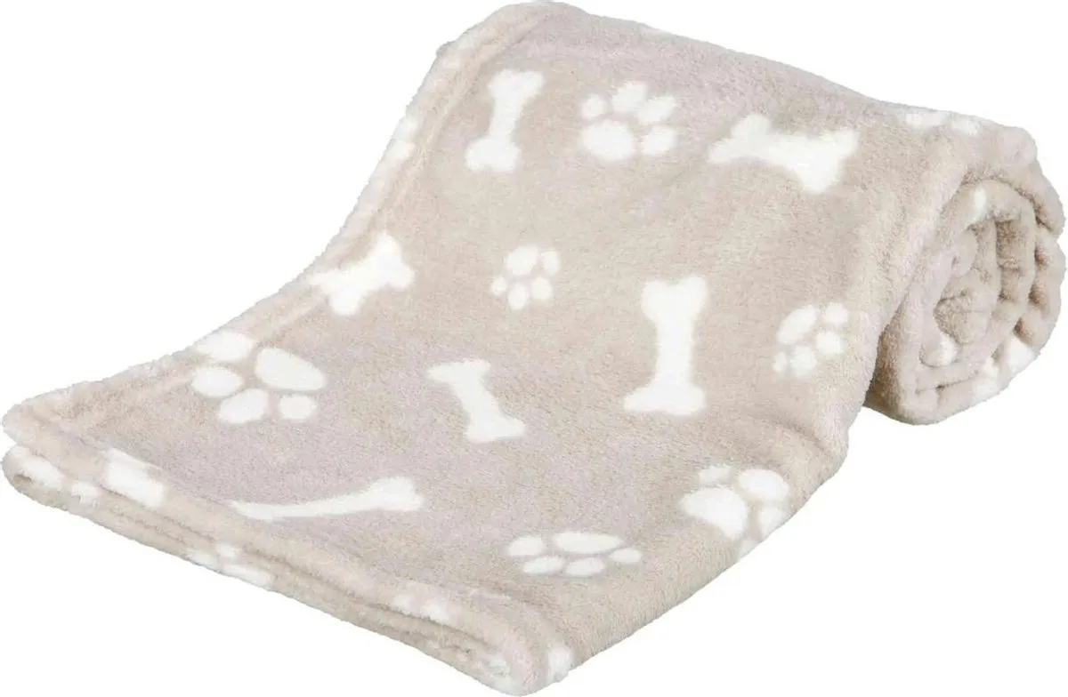 Trixie Hondendeken Kenny Fleece Beige - One Size - afbeelding 4 van 4