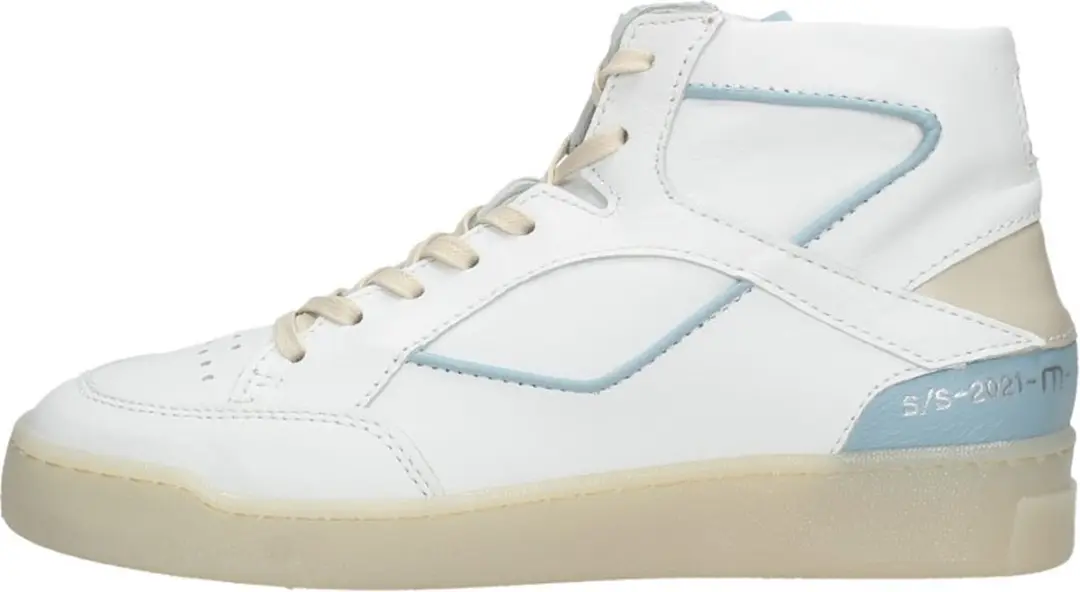 MJUS Veterschoenen Hoog Veterschoenen Hoog - wit - Maat 38 - afbeelding 2 van 6