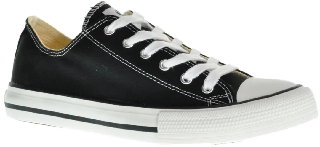 Zwarte Canvassneaker Laag Victoria maat 37