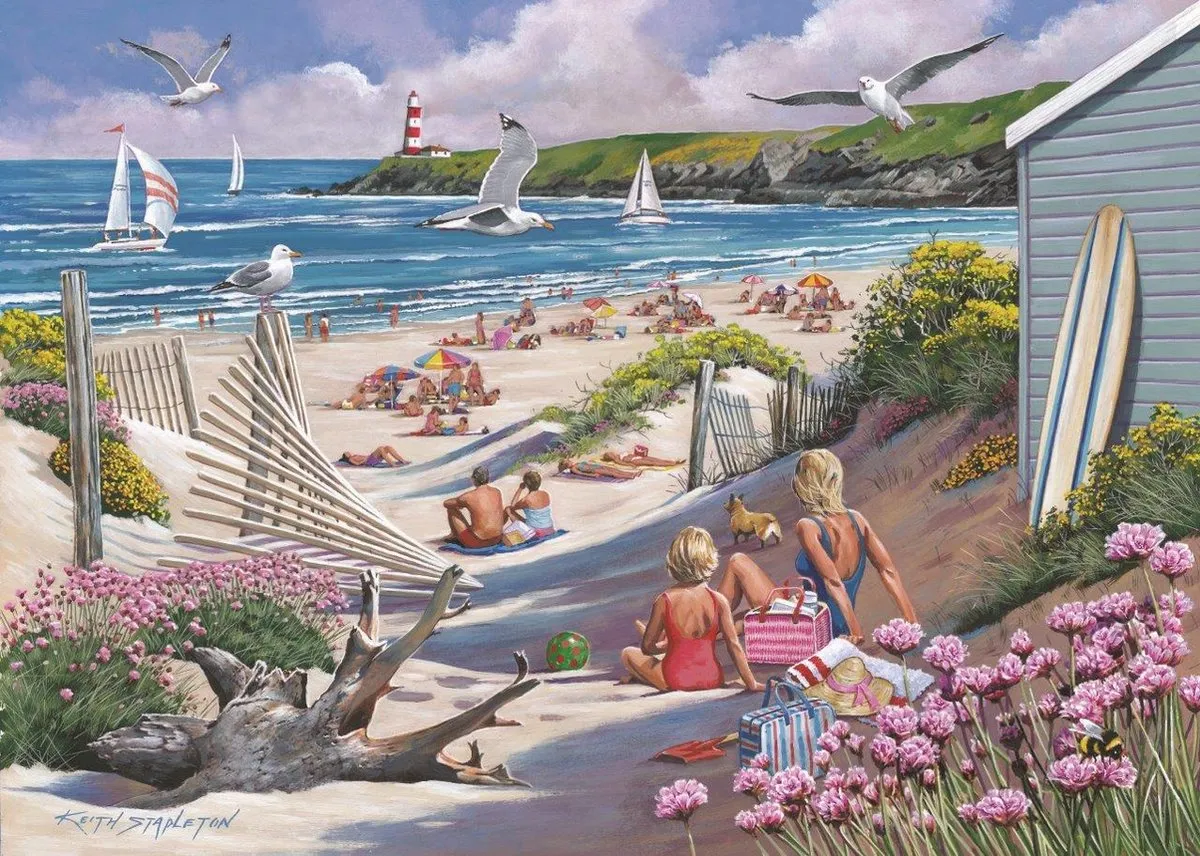 House Of Puzzles Driftwood Bay Legpuzzel 1000 Stuks - Multicolor
