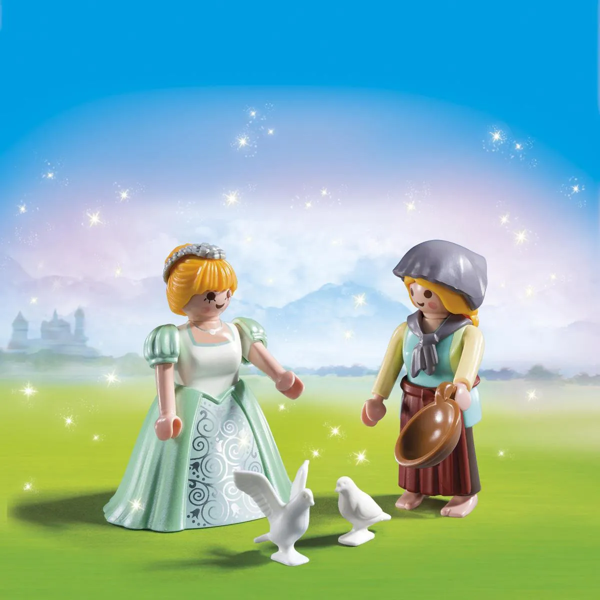 Playmobil Duopack Prinses & Dienstmeisje 6843
