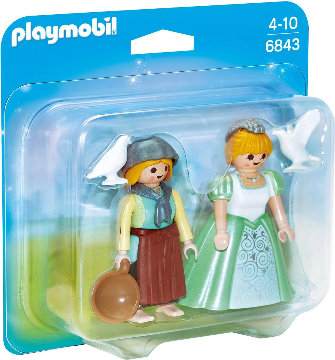 Playmobil Duopack Prinses & Dienstmeisje 6843