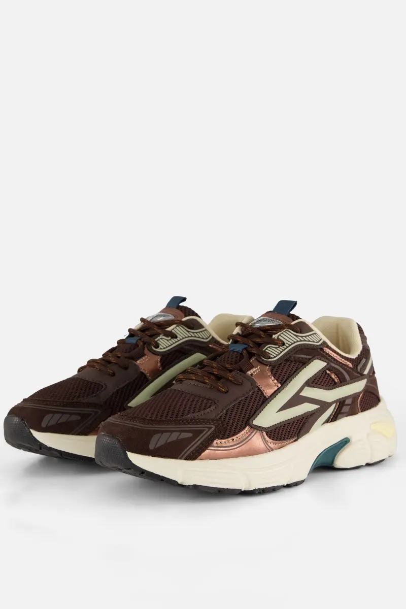 Posh Ginny Sneakers bruin/brons