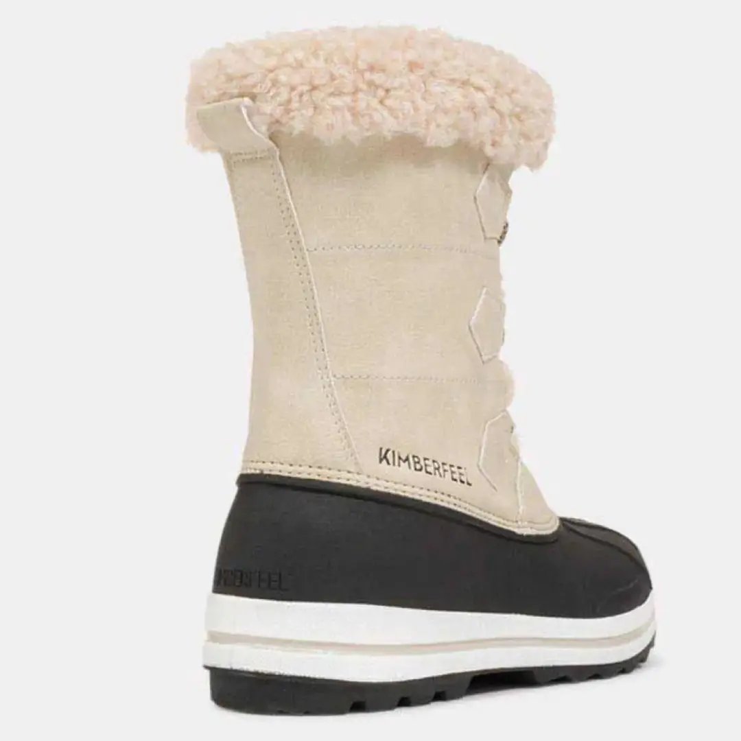 Kimberfeel Adriana2 Dames winterlaarzen - cement - maat 36 - afbeelding 4 van 5