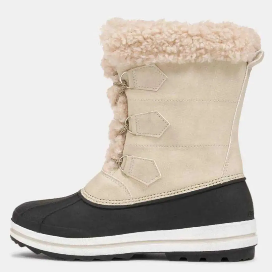 Kimberfeel Adriana2 Dames winterlaarzen - cement - maat 36 - afbeelding 3 van 5