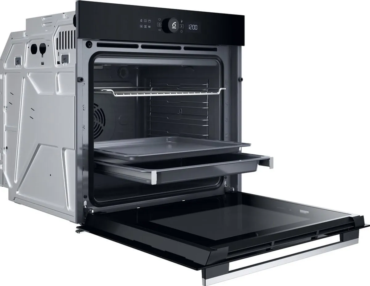 Whirlpool WOI5S8HM1SXA Inbouwoven 73L - Zwart/Roestvrijstaal