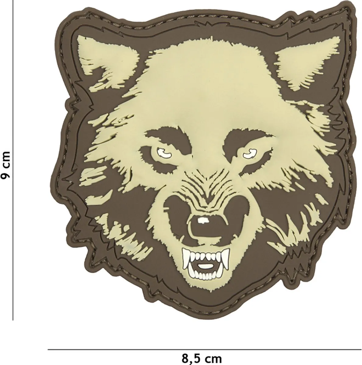 101 Inc Embleem 3D Wolf Coyote