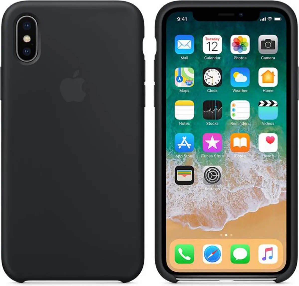 Apple iPhone X Siliconen Back Cover MQT12ZM/A