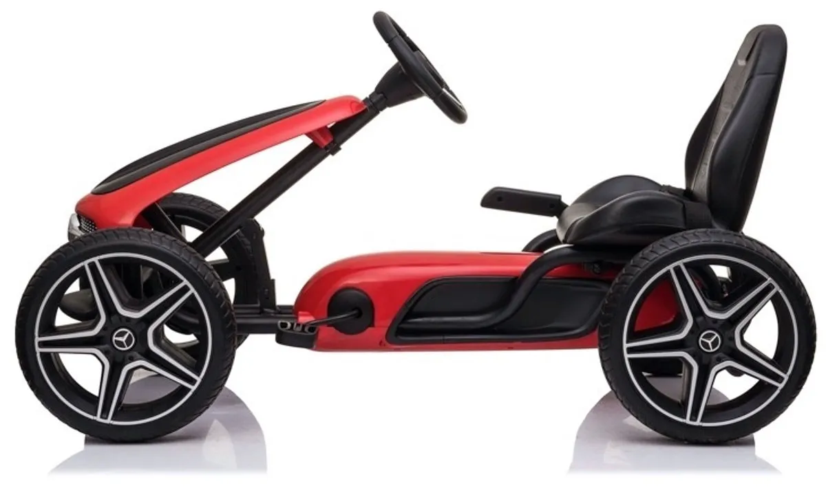 Mercedes Skelter XMX610-red Trapauto - Rood
