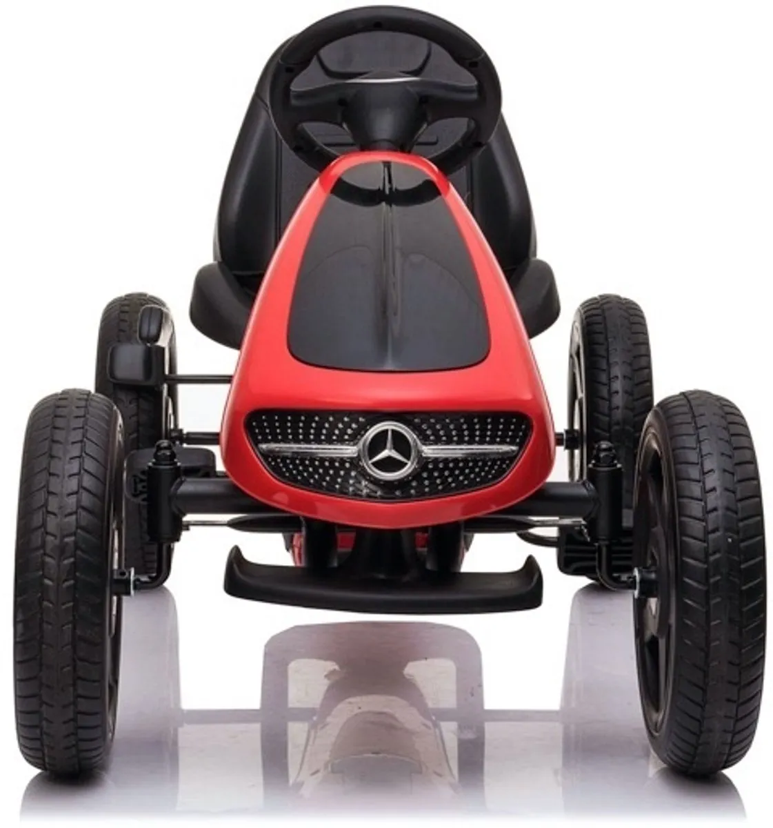 Mercedes Skelter XMX610-red Trapauto - Rood