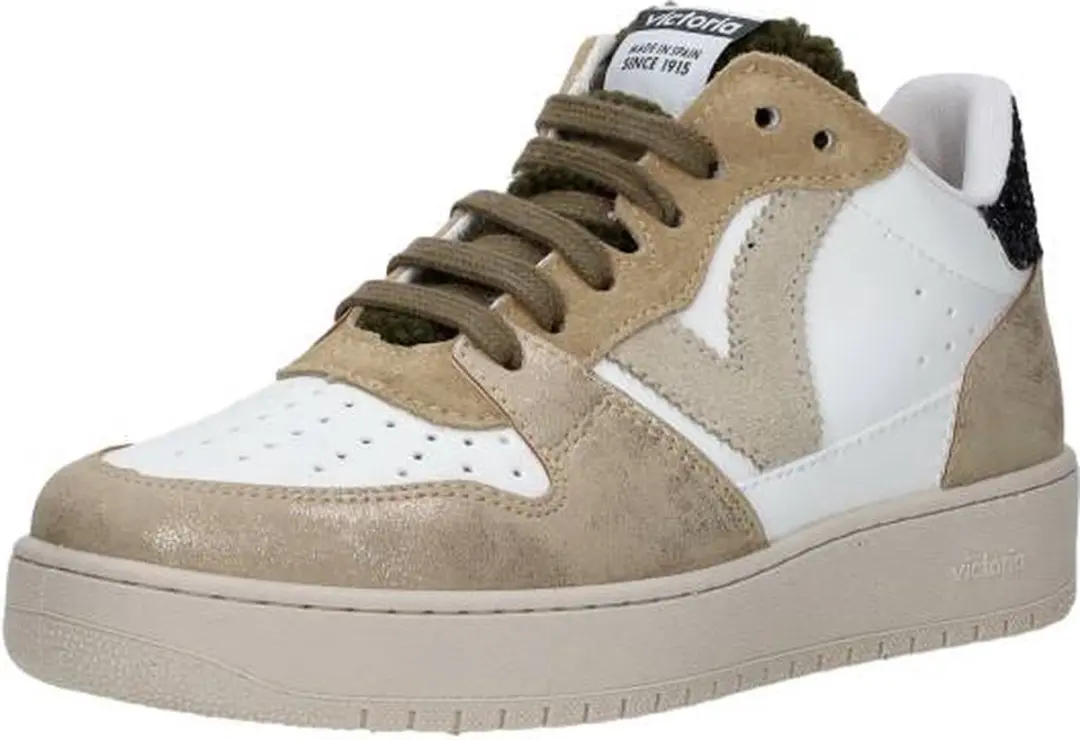 Victoria Sneaker - Vrouwen - Wit/beige - Maat 36 - afbeelding 4 van 6