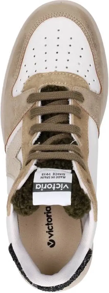 Victoria Sneaker - Vrouwen - Wit/beige - Maat 36 - afbeelding 5 van 6