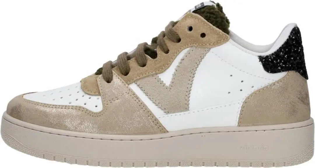 Victoria Sneaker - Vrouwen - Wit/beige - Maat 36 - afbeelding 2 van 6