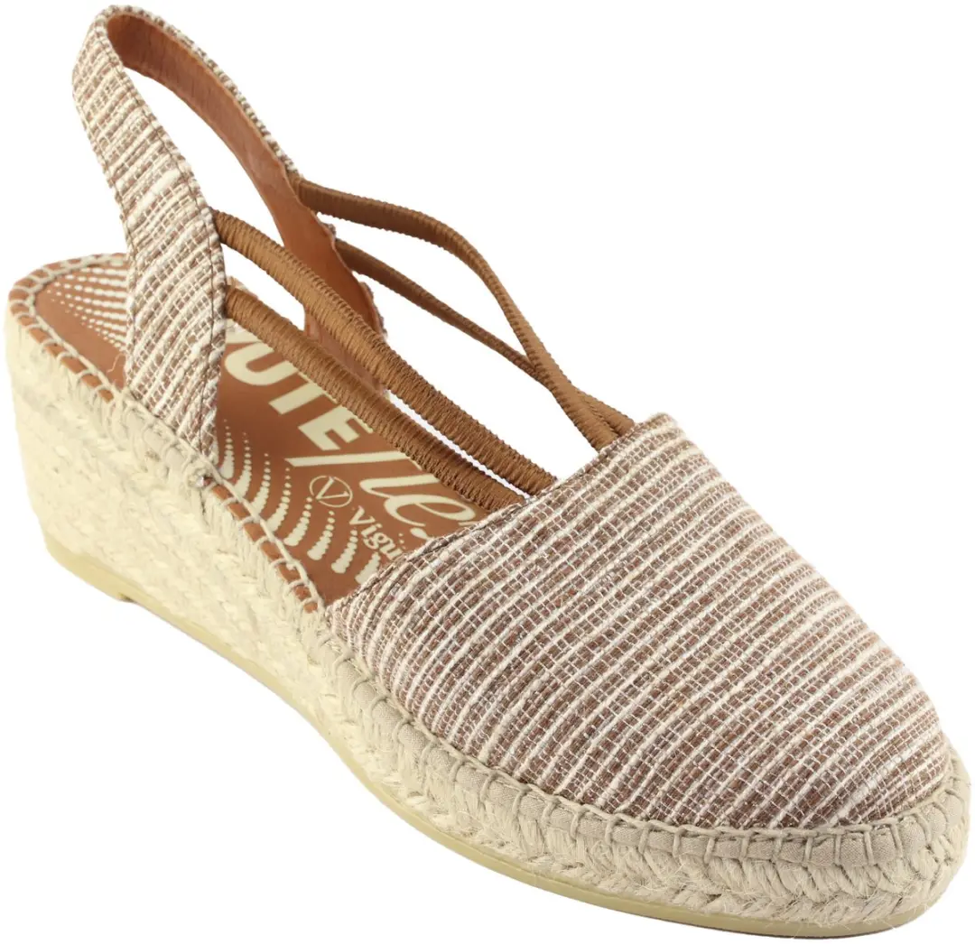 Viguera 2192 Utah Marron Espadrilles - Bruin/Combi - afbeelding 3 van 5
