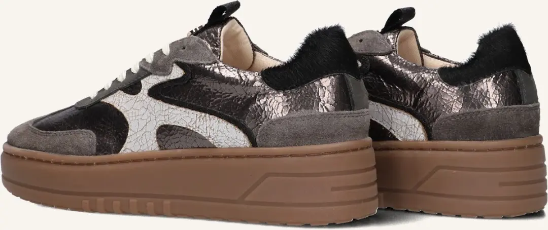 Haboob Filou Sneakers Dames Grijs 41 - afbeelding 4 van 6