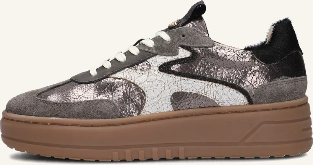 Haboob Filou Sneakers Dames Grijs 41 - afbeelding 5 van 6