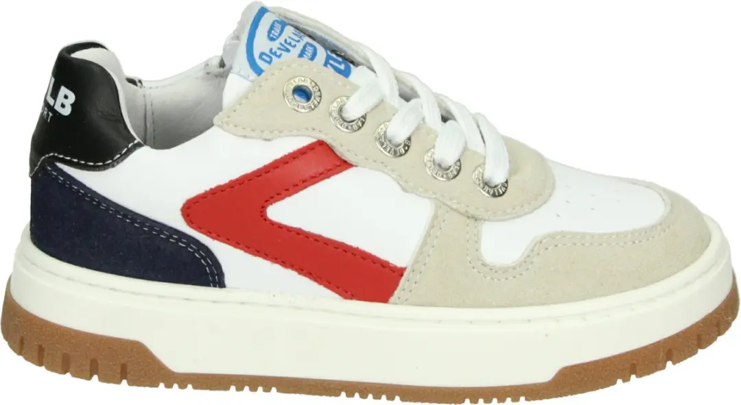 Develab 45451 Leren Sneakers Jongens - Wit - Maat 31 - afbeelding 2 van 6