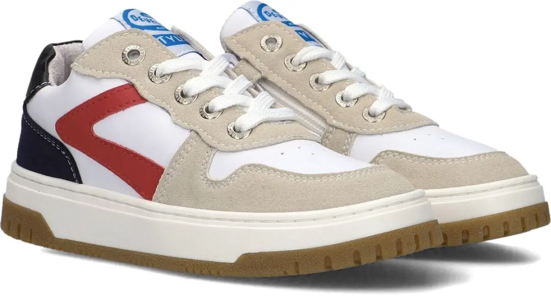 Develab 45451 Leren Sneakers Jongens - Wit - Maat 31 - afbeelding 6 van 6