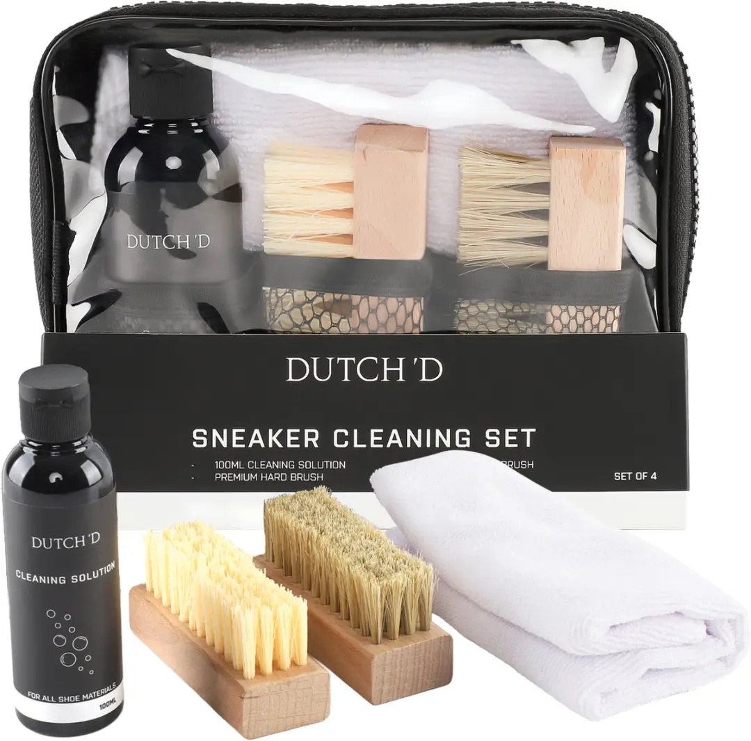 Dutch'D ® 4-in-1 Sneaker Schoonmaak set