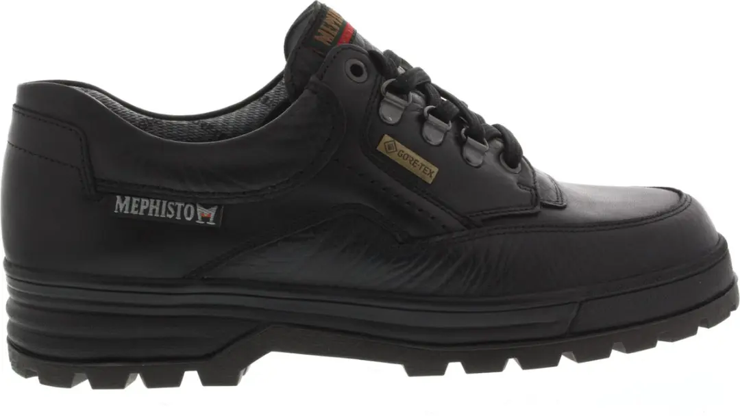 Heren Veterschoenen Mephisto Barracuda Goretex Black Zwart
