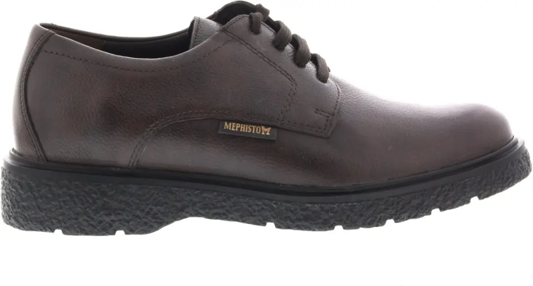 Heren Veterschoenen Mephisto Eddy Dark Brown Donkerbruin
