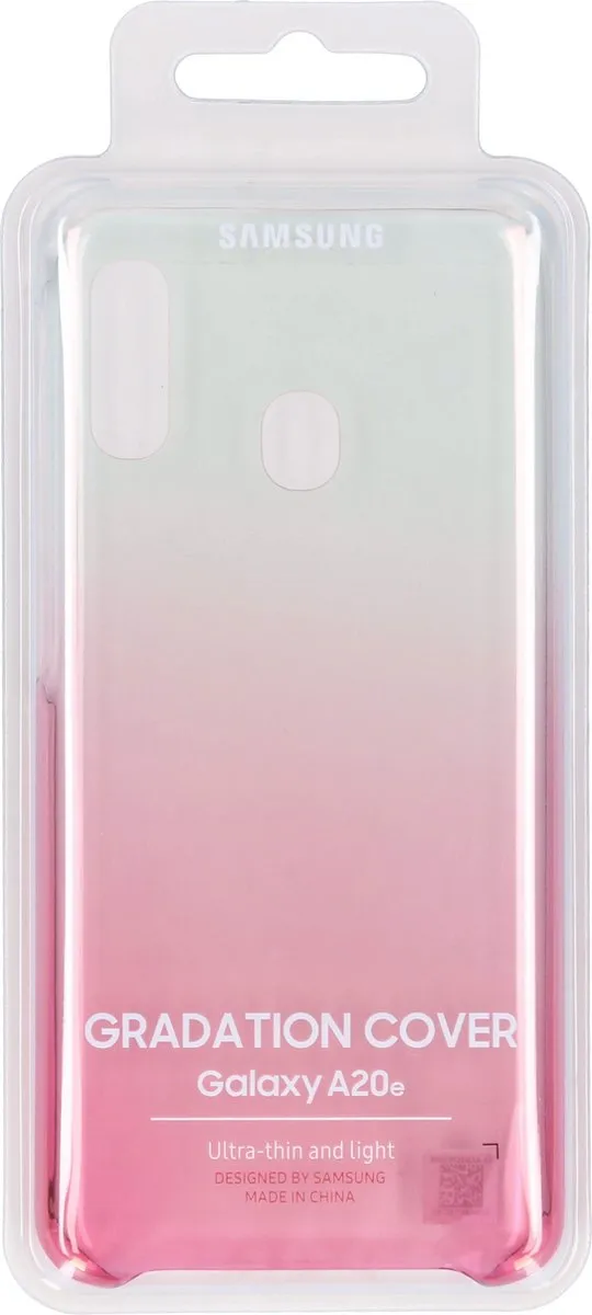 Samsung Gradation Hoesje A20e - Roze - EF-AA202CPEGWW