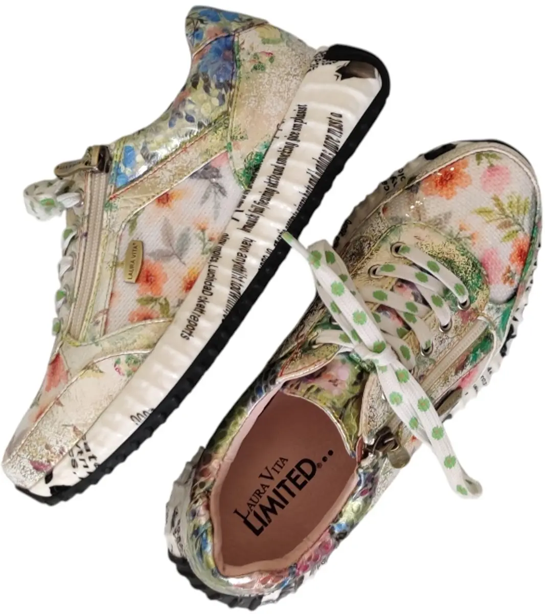 Laura Vita Burton 11 Sneakers - Goud - afbeelding 6 van 6