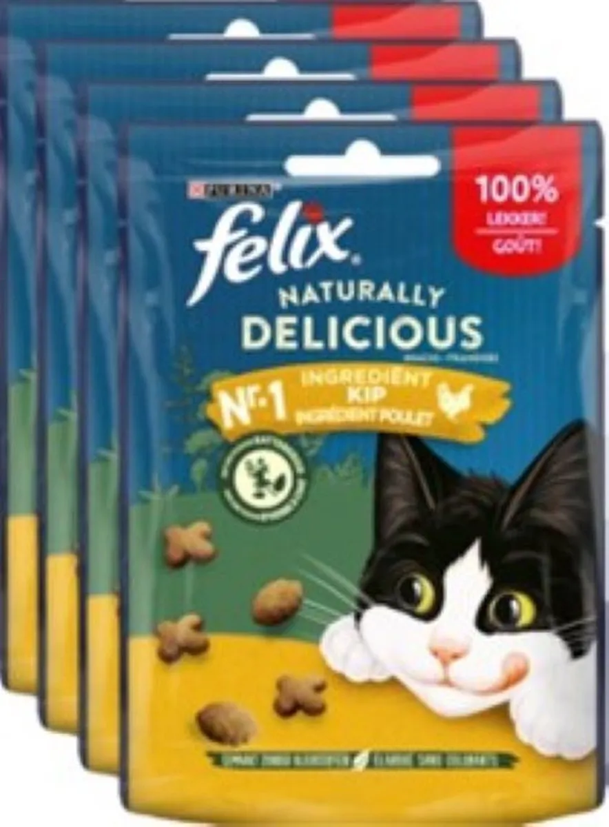 Felix Naturally Delicious Kip Kattensnacks