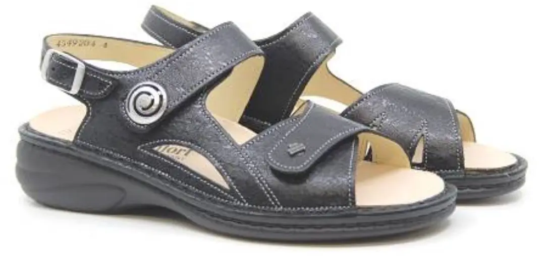 Finn Comfort DENIA Sandalen - Wijdte H - Zwart - afbeelding 5 van 5