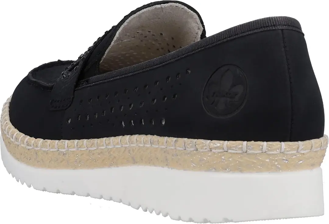 Rieker Dames Loafers M9255 Blauw