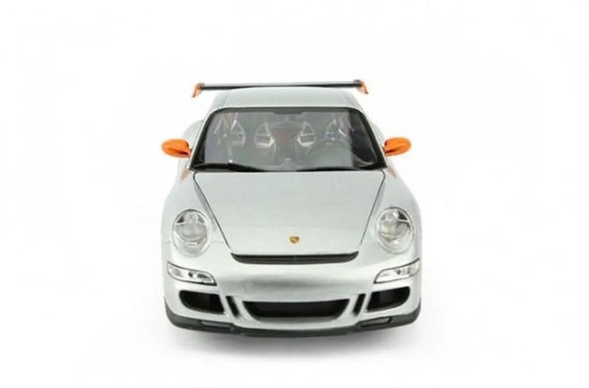 Porsche 911 GT3 RS 1:18 Schaalmodel - Zwart/Oranje
