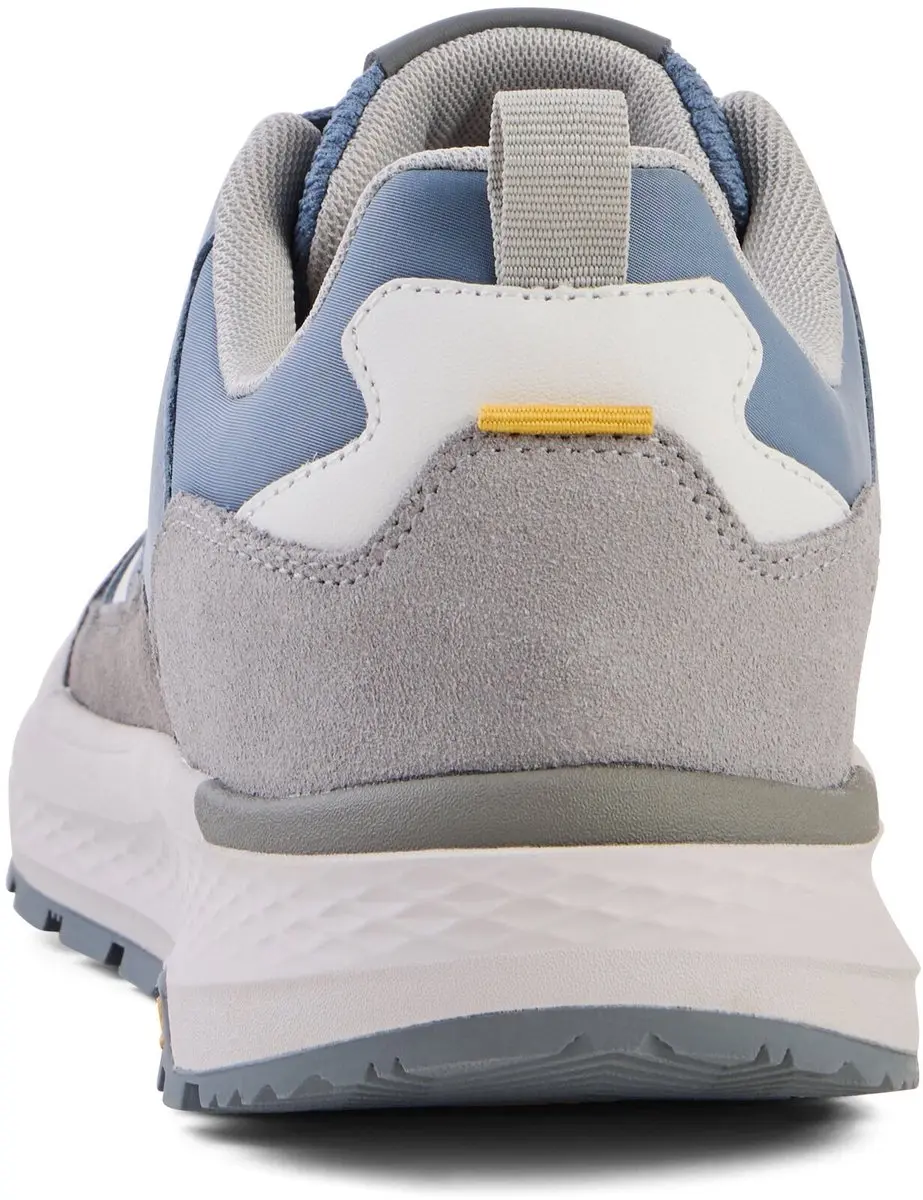 camel active Casual sneaker van leer en textielmix