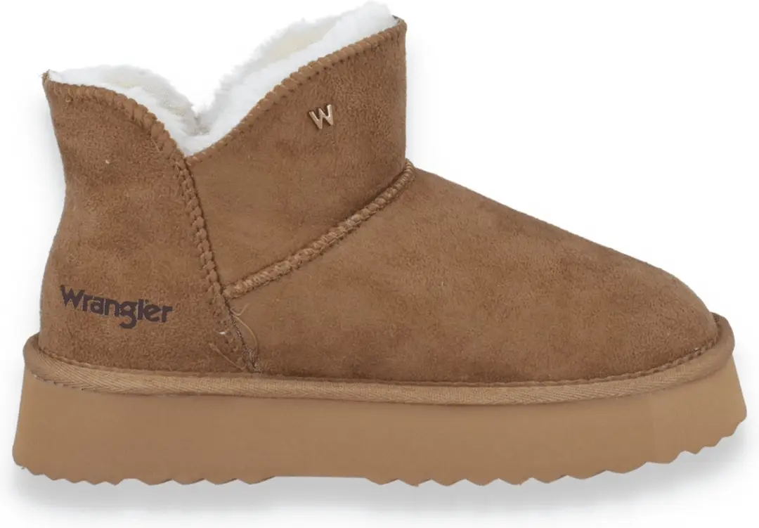 Wrangler Dames Elsa Platform Boots Cognac 41 - afbeelding 2 van 5