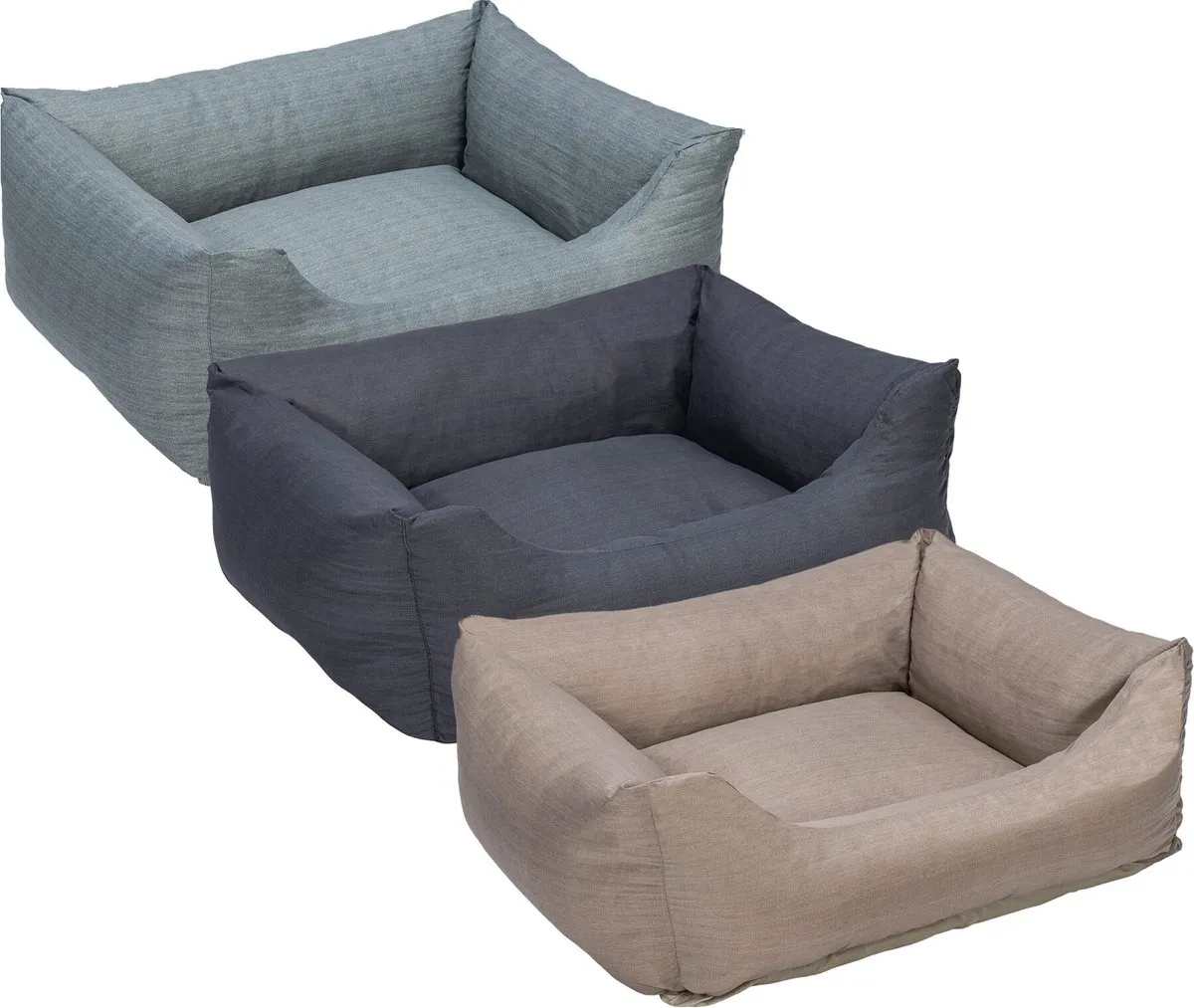 Beeztees Hondenmand Sofixa Antraciet M - 80x70x25cm