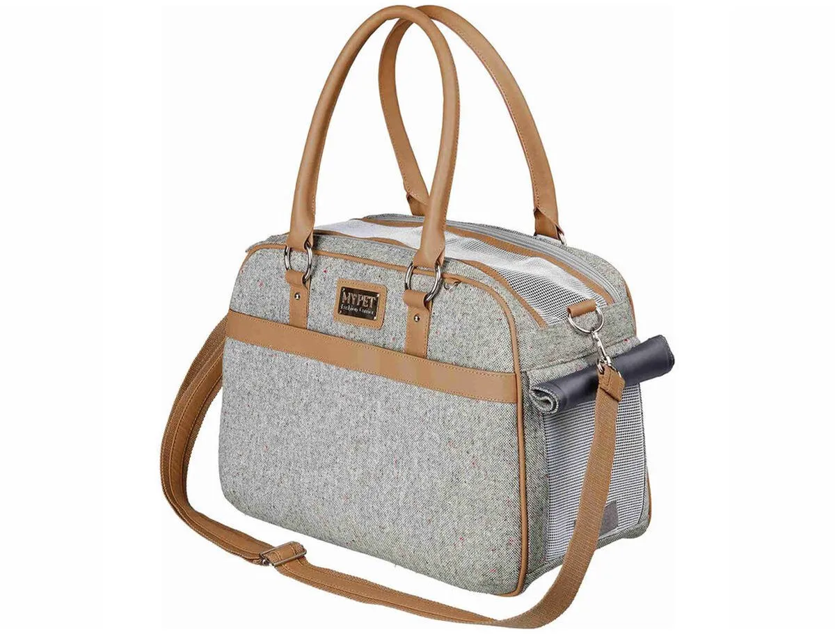 Trixie Tas Helen - Hondendraagtas - 28x19x40 cm Grijs
