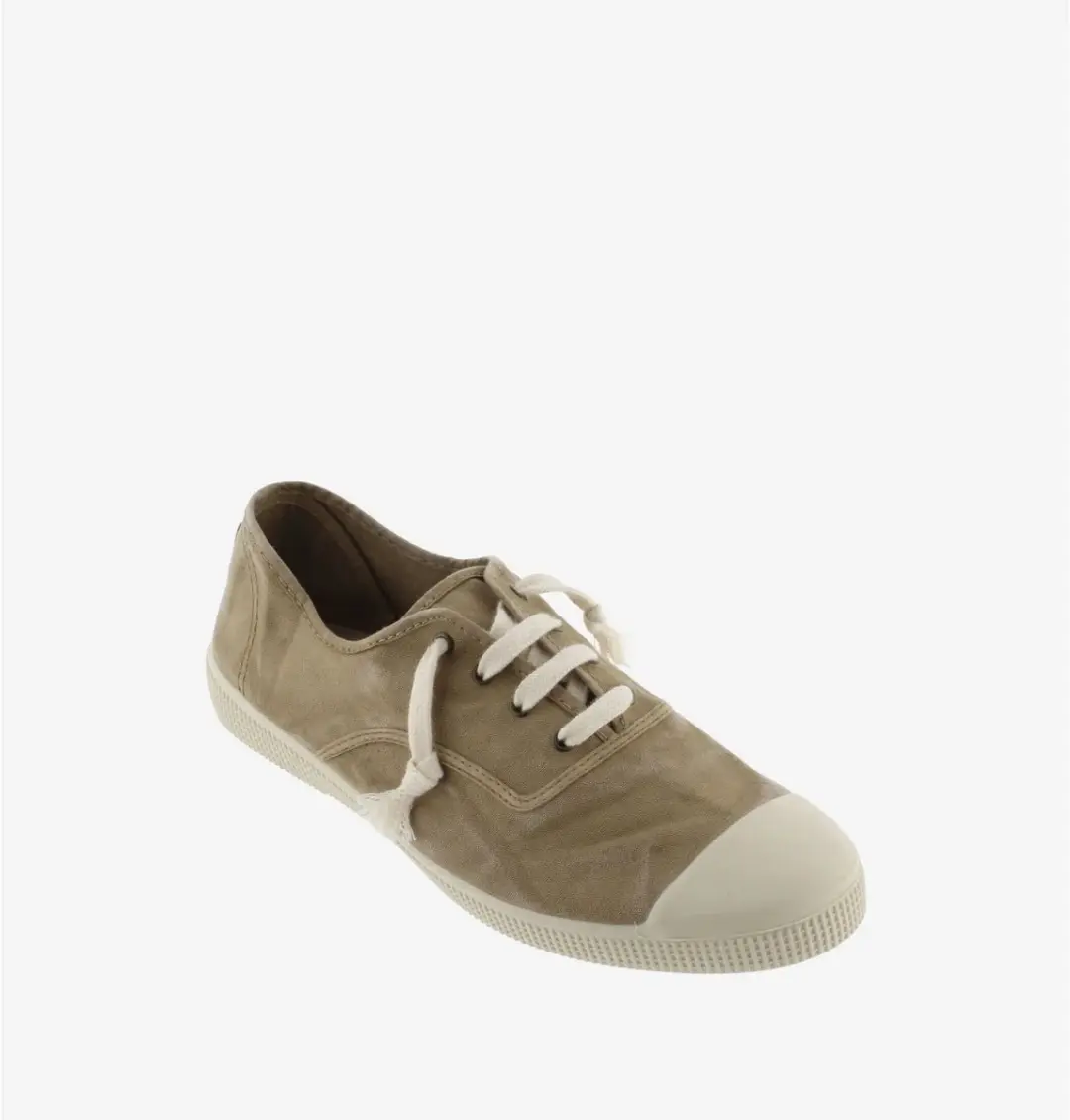 Verweerde canvas sneakers Victoria 110 Drec/pulsera - afbeelding 2 van 2