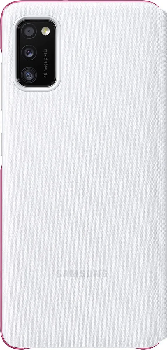 Samsung S View Wallet Hoesje Galaxy A41 - Wit